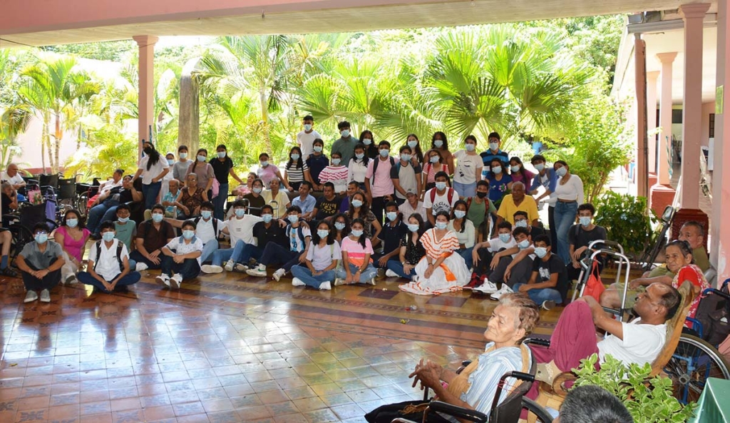 Youth from the Salesian center in Granada, Nicaragua