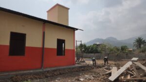 Youth at Don Bosco Fambul in Freetown have a new chapel from funding from Salesian Missions
