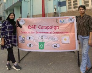 Don Bosco Matunga campus in India held an electronic waste collection drive