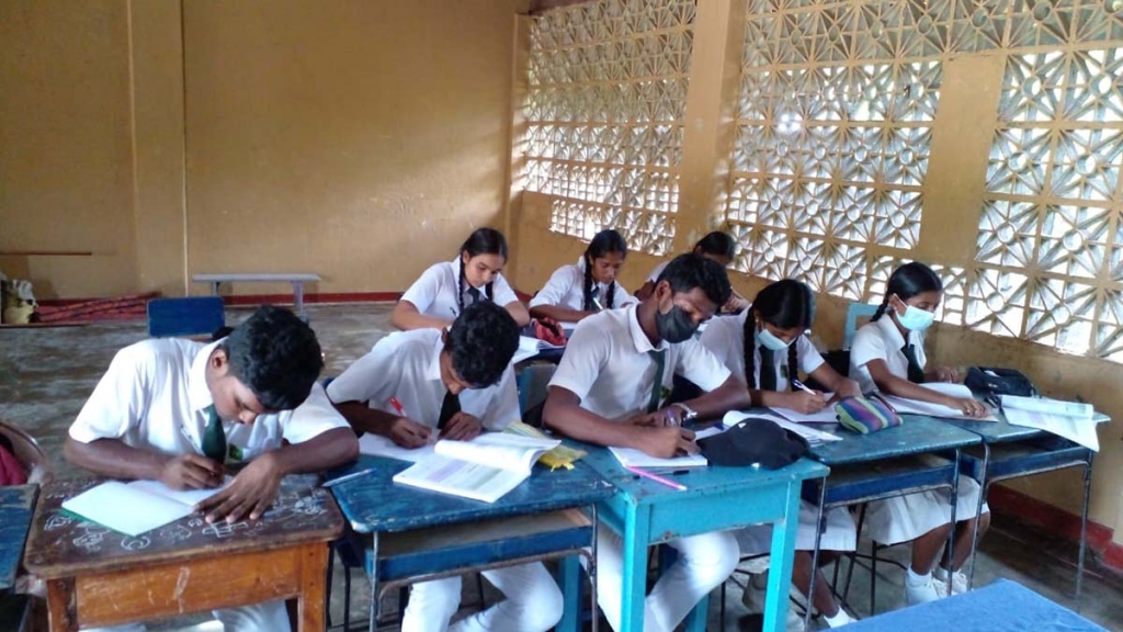 Salesian missionaries in the coastal ungalpitiya, Sri Lanka, are offering free after-school course