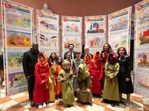 Students from the Salesian Evrim School in Istanbul, Turkey, took part in the Marco Polo project focused on “Dialogue with the East. Peace and Sustainability"