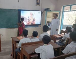 Don Bosco Higher Secondary School, located in Perambur, Chennai, India, purchased 15 sets of interactive intelligent panel boards to facilitate a more dynamic and engaging learning environment for students