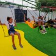 Youth attending programs at the Salesian Madre del Salvador Center, in the Santa Marta neighborhood in the Parish of La Merced, Ecuador