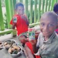 Salesian missionaries with the Don Bosco Araimiri community in Kerema, Papua New Guinea, provided nutritious meals to students thanks to donor funding from Salesian Missions