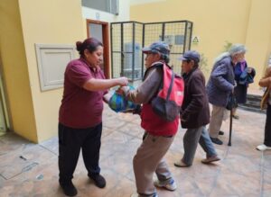 Salesian Hand of Solidarity group assists people who are poor and most vulnerable in Cristo Rey Parish community, located in La Tola district of Quito, Ecuador