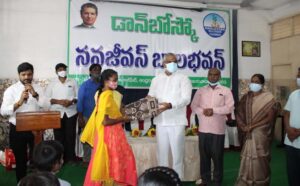 Navajeevan, India, received a certificate of recognition acknowledging the Salesian organization’s exemplary nutrition support programs for children impacted by HIV/AIDS.