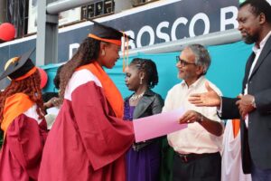 Don Bosco Boys Town Technical Institute, located in Nairobi, Kenya, awarded certificates to 321 youth who completed two years of rigorous training in trades.