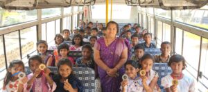 Don Bosco Academy, India, is able help youth access education through purchase of a school bus thanks Mission Don Bosco, Salesian Mission Office in Turin, Italy