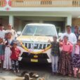 Salesian missionaries in Don Bosco Mission Ponnur, India, have a new vehicle for their mission work thanks to donor funding from Salesian Missions