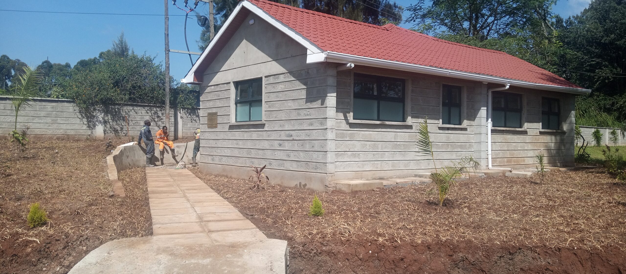 Don Bosco Utume Salesian Theological College, a center for learning for those who are becoming priests in Nairobi, Kenya, has new bathrooms for its multi-use field for the community thanks to funding from Salesian Missions,