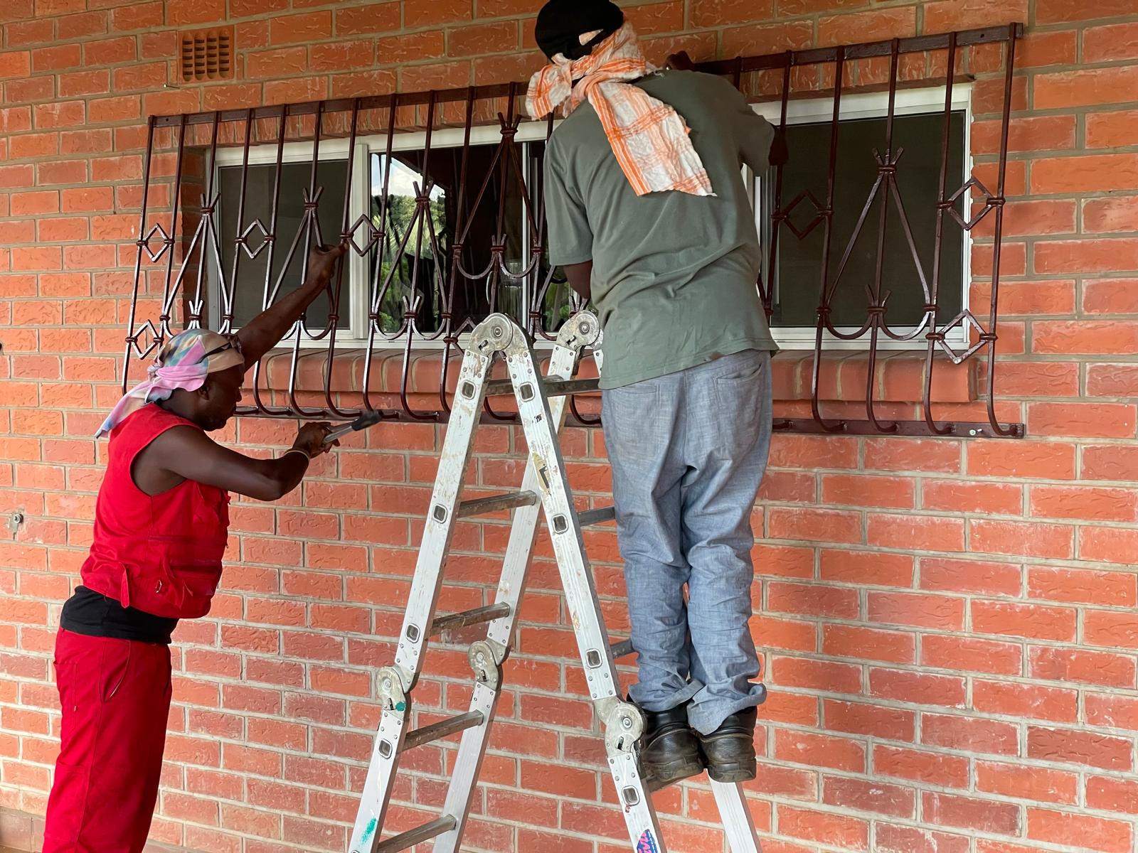 The Makeni Post Novitiate House, within the Salesian Sacred Heart Community in Lusaka, Zambia, was able to add new security and a solar lighting system at the formation house thanks to funding from Salesian Missions,