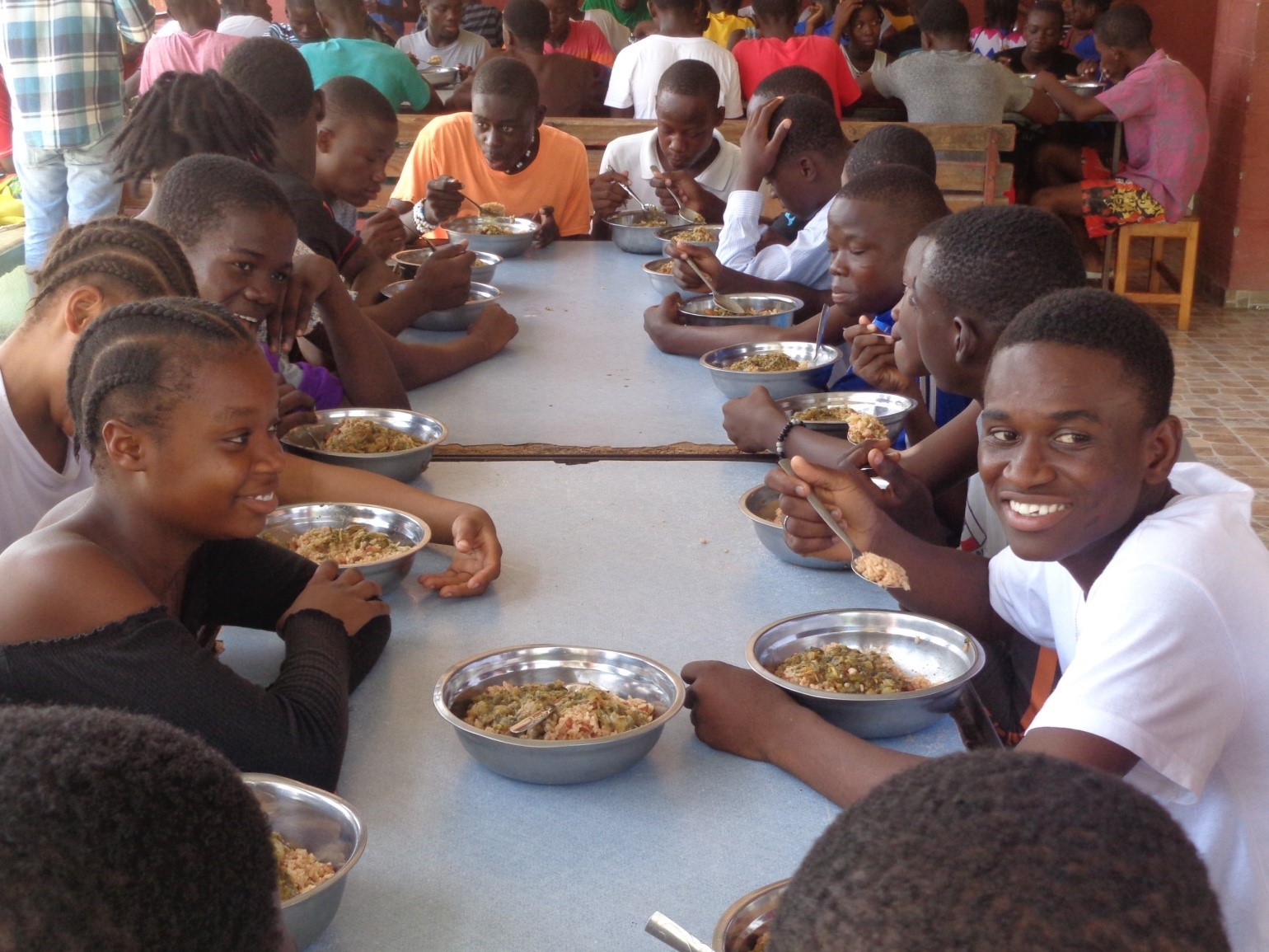 More than 2,300 youth in Haiti received nutritious food through a partnership between Salesian Missions, the U.S. development arm of the Salesians of Don Bosco, and Rise Against Hunger, an international humanitarian organization growing a global movement to end hunger.