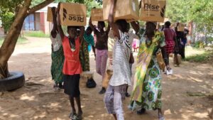 More than 1,800 people in a Salesian camp for people who are internally displaced, located in Gumbo, on the outskirts of the city of Juba, South Sudan*, had access to better nutrition during the second half of 2024.