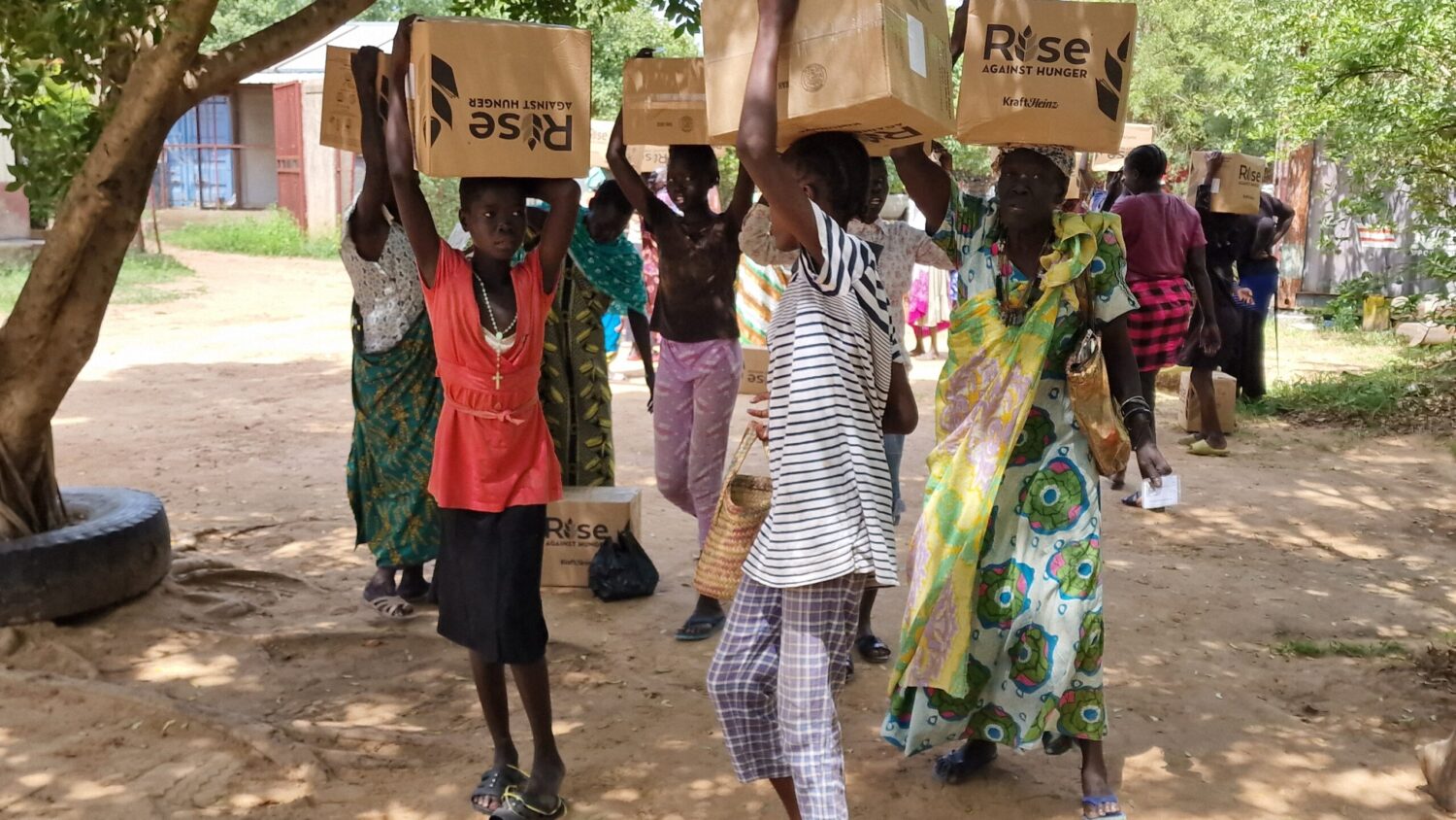 More than 1,800 people in a Salesian camp for people who are internally displaced, located in Gumbo, on the outskirts of the city of Juba, South Sudan*, had access to better nutrition during the second half of 2024.