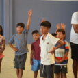 Salesian missionaries were able to renovate the Betania gymnasium to provide a safe place for the people in the Ludueña neighborhood in Rosario, Argentina, thanks to donor funding from Salesian Missions