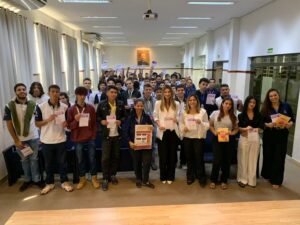 Youth from the Salesian Apprenticeship Center in Goiânia, Brazil, took part in a conference focused on progress and challenges in the field of women’s protection.