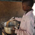 Oeuvres Maman Marguerite, a network of Salesian centers located in Lubumbashi, Democratic Republic of the Congo*, received a shipment of nutritious meals through a partnership between Salesian Missions