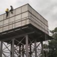 The Salesian Vocational Training School, located inside of the Palabek Refugee Resettlement Camp in Uganda, has a new high-capacity water tank thanks to funding from Salesian Missions