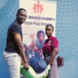 Young women with Don Bosco Fambul Girls Shelter Hope Plus Project, located in Freetown, Sierra Leone, received essential support including nutritional assistance, clothing and financial assistance.