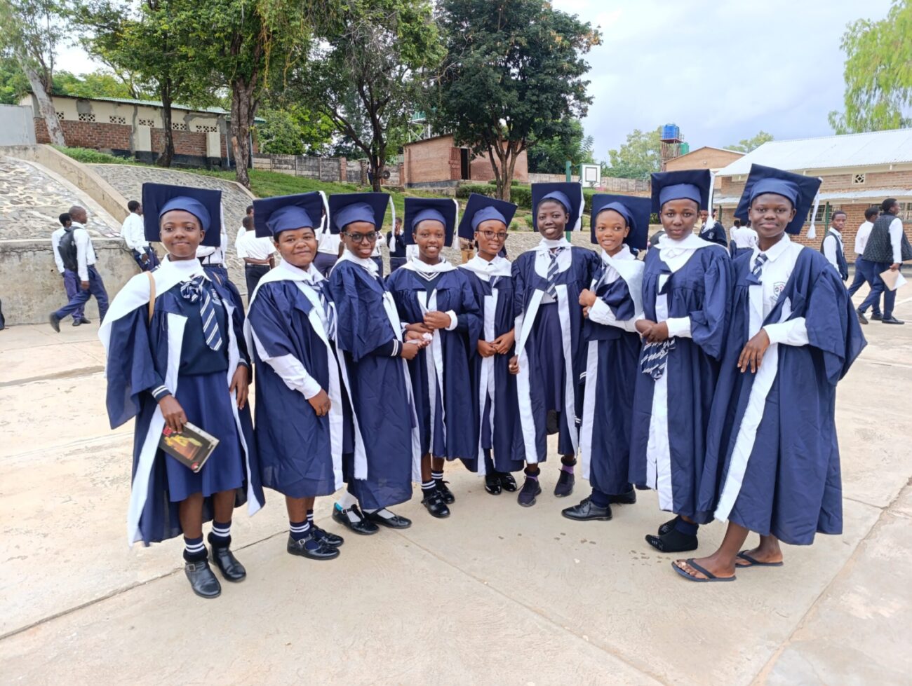 Salesian missionaries completed construction of a new multipurpose hall at the Don Bosco Secondary School in Nkhotakota, Malawi, thanks to donor funding from Salesian Missions,