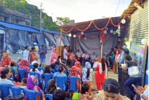 Don Bosco Development Society, the social service arm of the Salesian Province of Kolkata in India, has built 34 permanent houses in Narkeldanga