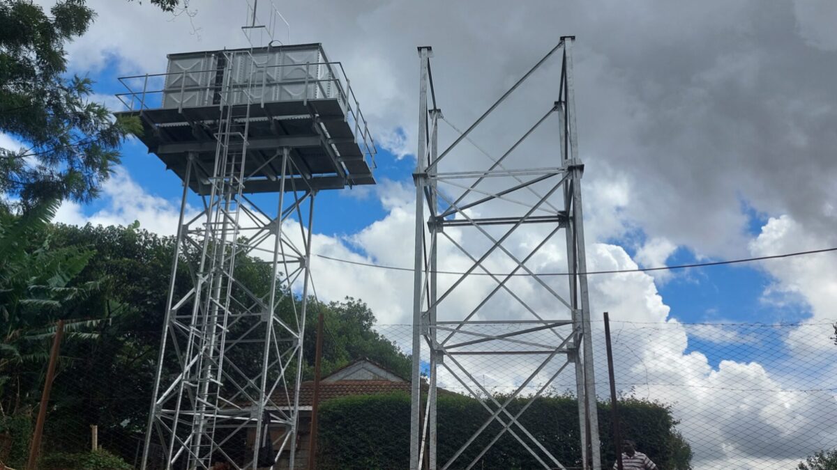 Don Bosco Utume in Nairobi, Kenya, has installed a new tank to provide clean water to community members and others, including people who are marginalized
