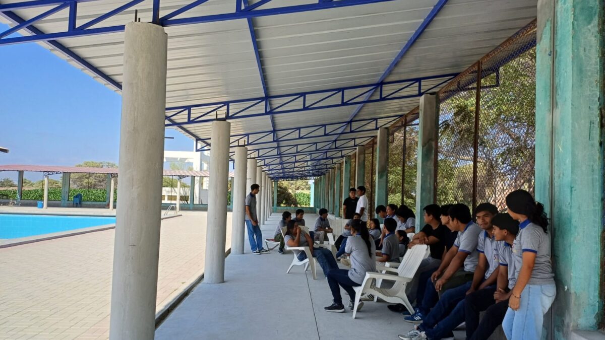 Salesian missionaries have been able improve the learning environment for youth who are vulnerable and are studying at the Bosconia center in Piura, Peru.