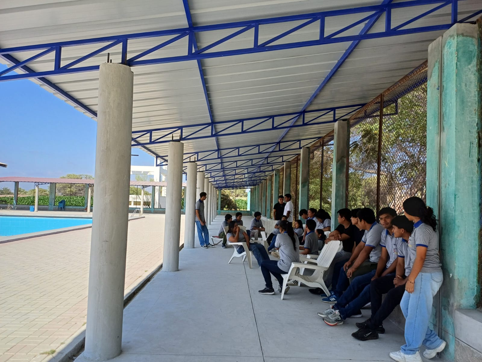 Salesian missionaries have been able improve the learning environment for youth who are vulnerable and are studying at the Bosconia center in Piura, Peru.