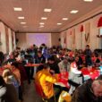 Salesians hosted a Christmas luncheon for people in need at the San Domenico Savio Hall in Valdocco, Italy.