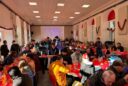 Salesians hosted a Christmas luncheon for people in need at the San Domenico Savio Hall in Valdocco, Italy.
