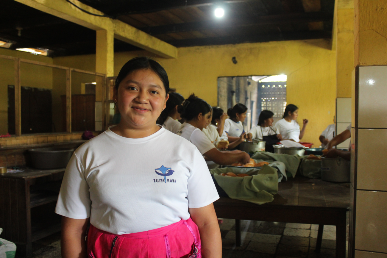 Young women attending Talita Kumi centers in Guatemala had access to better nutrition as a result of a partnership between Salesian Missions