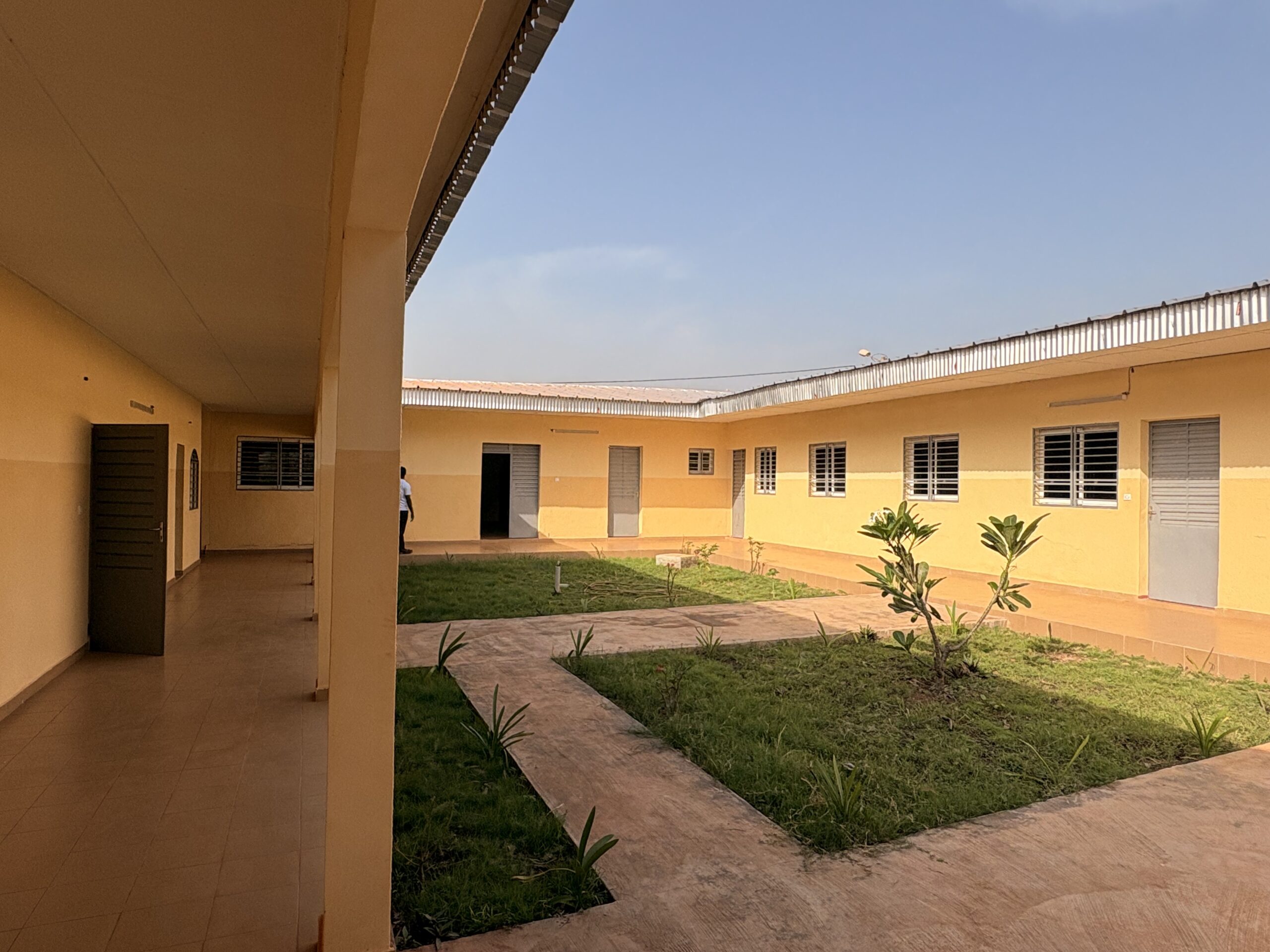 Salesian pre-novitiates in Korhogo, Ivory Coast, have a new residential accommodation thanks to donor funding from Salesian Missions,