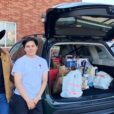 Students with the Red Cross Club at Don Bosco Tech in Rosemead, California, organized a campaign to gather essential items for veterans in need.