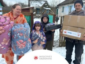 Salesian missionaries continue to help support the people of Ukraine* four years after the war began. The war has transformed the lives of millions of people and affected an entire generation of children.