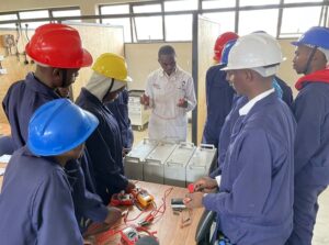 Don Bosco Tech Africa organized a 10-day bootcamp for electricians at its center in Karen, Kenya. The education was for youth who fall under the category of NEET (not involved in any education or employment training).