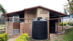 Don Bosco Gatenga Vocational Training Center, located in Gatenga, in the Kicukiro District of Kigali, Rwanda, has improved sanitation for students thanks to donor funding.