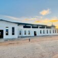 Salesian missionaries in Rundu, Namibia, completed the windows and glass for the new St. John Bosco Church thanks to donor funding from Salesian Missions