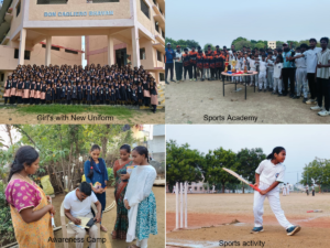 Salesian missionaries with Don Bosco Academy, located in Nalgonda, a city in Telangana, India, received donor funding to support 525 youth through education and career guidance. The donor funding came from Salesian Missions, the U.S. development arm of the Salesians of Don Bosco.